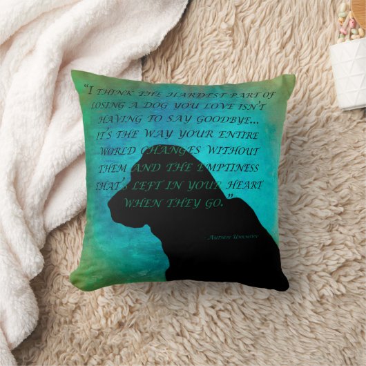 犬を失うこと クッション (ブランケット)