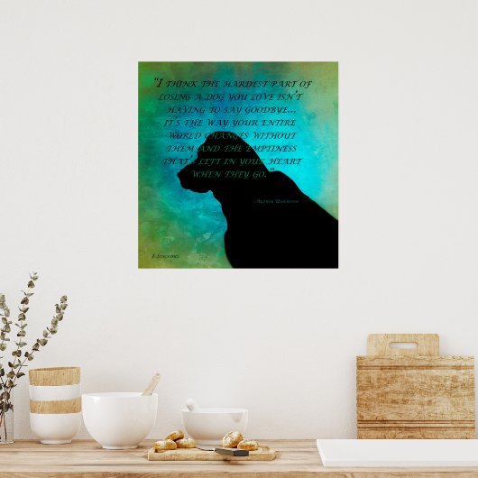 犬を嫌う ポスター (キッチン)