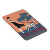 犬を巻き込み、文字を追加 マグネット (右側)