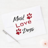 犬を愛さねばならない スクエアシール (封筒)