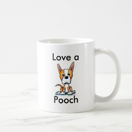 犬を愛して下さい コーヒーマグカップ (右)