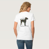 犬を愛して下さい Tシャツ (裏面フル)