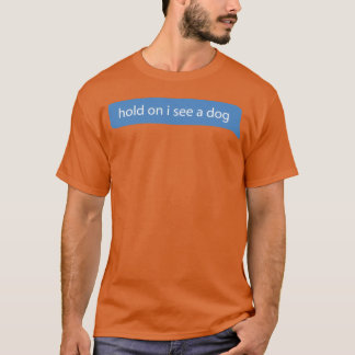 犬を愛する人の友人を見る Tシャツ