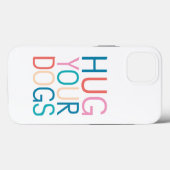 犬を抱き締める Case-Mate iPhoneケース (裏面 (横))