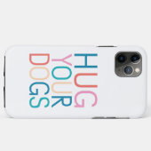 犬を抱き締める Case-Mate iPhoneケース (裏面(横))