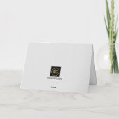 犬を持っていなければならない…犬からの母の日札 サンキューカード (裏面)