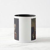 犬を持つ老女 マグカップ (中央)