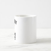 犬を撫でたい コーヒーマグカップ (中央)