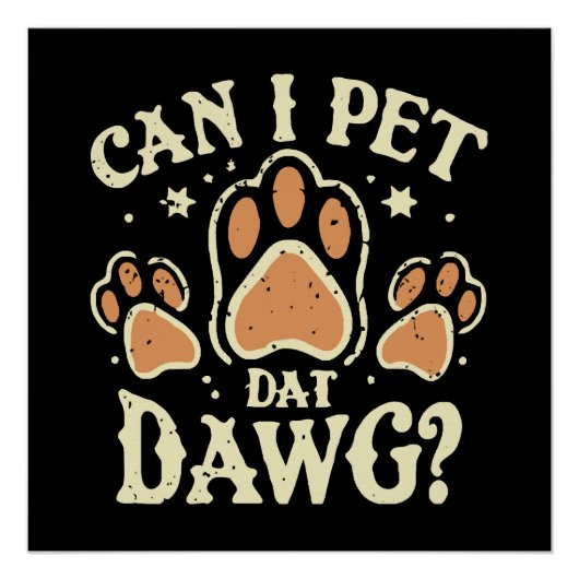 犬を撫でてもいいですか ポスター (正面)