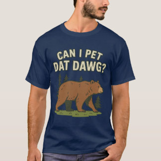 犬を撫でてもいいですか Tシャツ