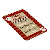 犬を放し飼いにする マグネット (右側)