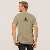 犬を無視する トライブレンドTシャツ (フル背面)