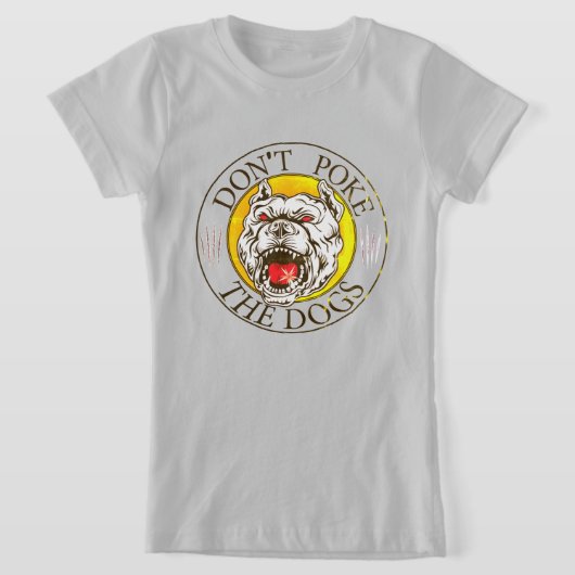 犬を突っ張るな Tシャツ (レイダウン)