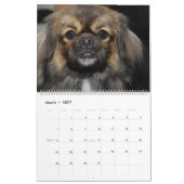 犬を表示 カレンダー (3月 2027)