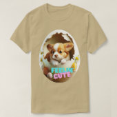 犬を見つける Tシャツ (デザイン正面)