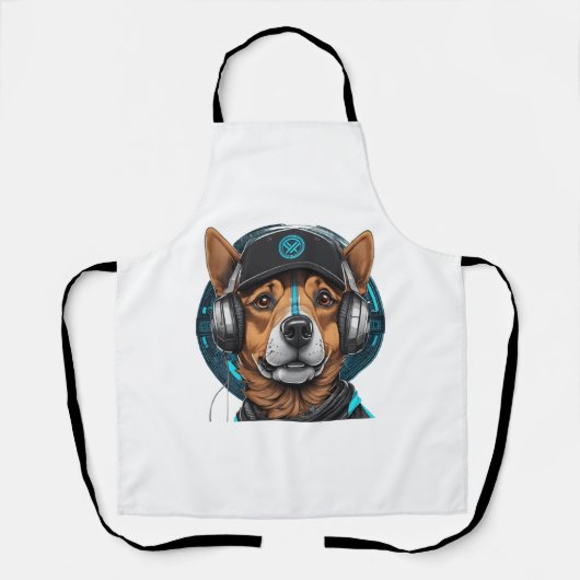 犬を閉める エプロン (正面)