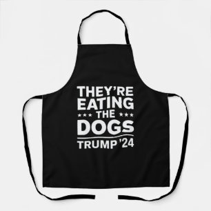 犬を食べているのよ 面白い議論 トランプ 引用 エプロン