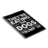 犬を食べているのよ 面白い議論 トランプ 引用 ノートブック (右側)