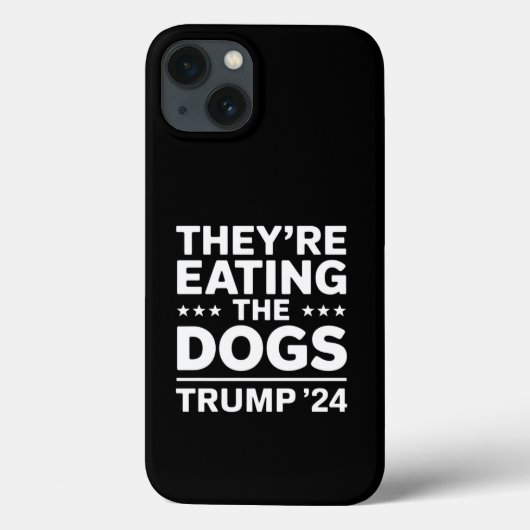 犬を食べているのよ 面白い議論 トランプ 引用 Case-Mate iPhoneケース (裏面)