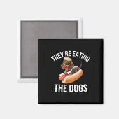 犬を食べている ドナルド・トランプ討論会 2024 マグネット (正面/裏面)