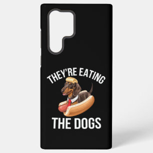 犬を食べている ドナルド・トランプ討論会 2024 SAMSUNG GALAXY S22 ULTRAケース