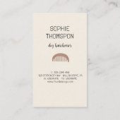 犬を飼う人 名刺 (裏面)