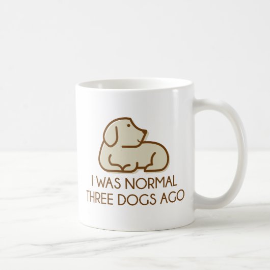 犬を飼う前までは普通だった コーヒーマグカップ (右)