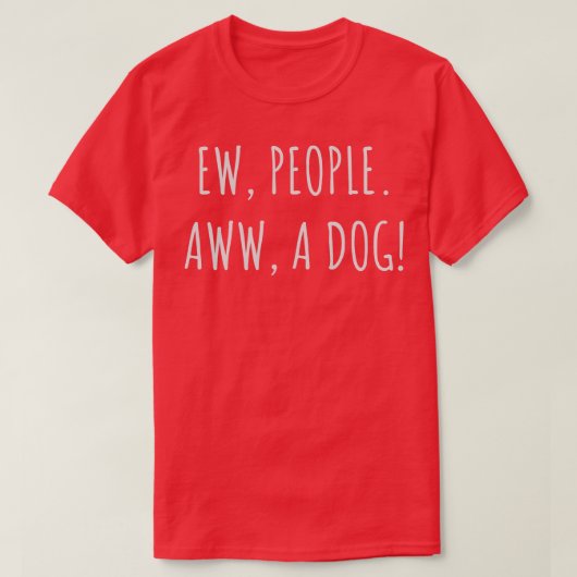犬を飼う Tシャツ (デザイン正面)