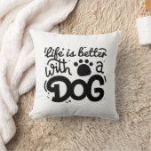 犬を飼えば命が助かる クッション (ブランケット)