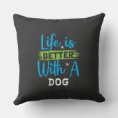 犬を飼えば命が助かる クッション (裏面)