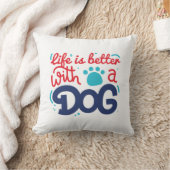 犬を飼えば命が助かる クッション (ブランケット)