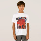 犬を飼えば命が助かる Tシャツ (正面フル)