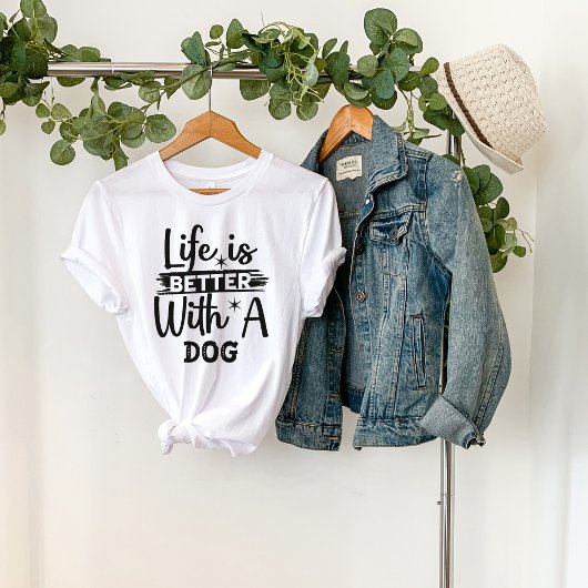 犬を飼えば命が助かる Tシャツ
