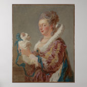 犬を飼った女性 ポスター (正面)