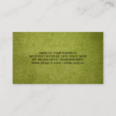 犬を飼っている人 |動物サービス 名刺 (裏面)