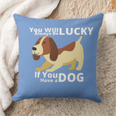 犬を飼ってもしもずっとラッキー クッション (ブランケット)