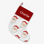 犬カスタマイズ靴下 – Yを入れる スモールクリスマスストッキング (正面 (吊り時))