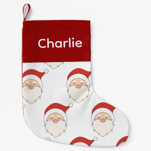 犬カスタマイズ靴下 – Yを入れる スモールクリスマスストッキング (正面)