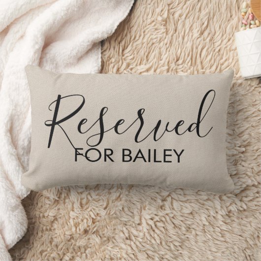 犬カスタムおもしろいのペット用に予約されたパーソナライズされた ランバークッション (ブランケット)