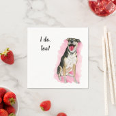 犬カスタムのカクテルナプキン スタンダードカクテルナプキン (インサイチュ)