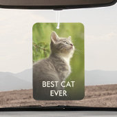 犬カスタム猫のペットの写真パーソナライズされたと名前 カーエアーフレッシュナー