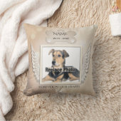 犬カスタム追悼碑 クッション (ブランケット)