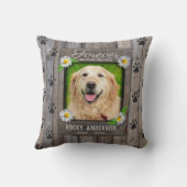 犬カスタム追悼碑 クッション (裏面)