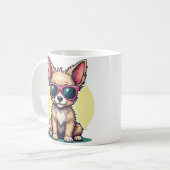 犬カッコいい コーヒーマグカップ (正面左)