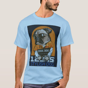 犬カッコいい Tシャツ