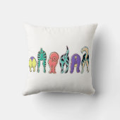 犬カラフルのお尻 クッション (裏面)