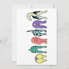 犬カラフルのお尻 シーズンカード