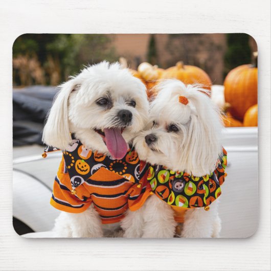 犬カラフル用マウスパッド マウスパッド (正面)