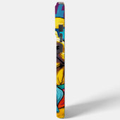 犬カラフル類 Case-Mate iPhoneケース (裏面 / 左)