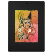 犬カラフル：勇敢な心が世界を征服する クリップボード (裏面)